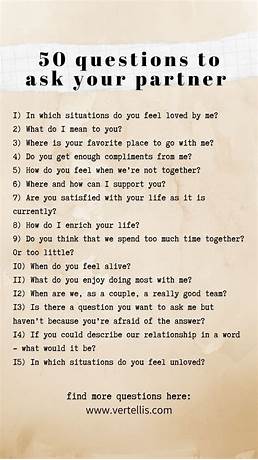 100 questions to ask your partner on date night