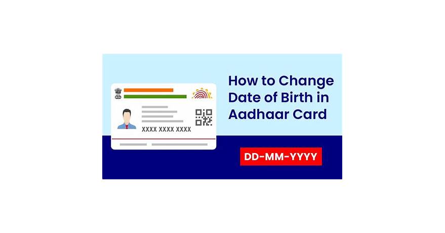Aadhar card birth date check online