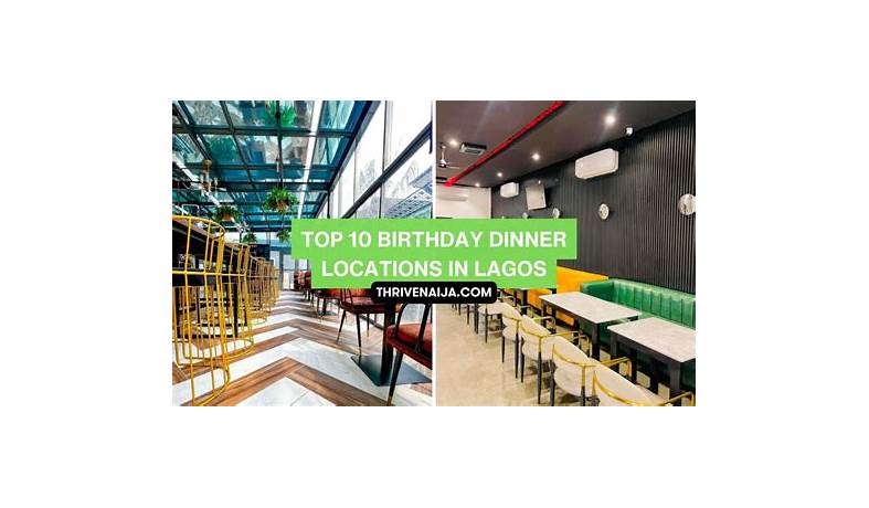 Affordable dinner date restaurants in lagos