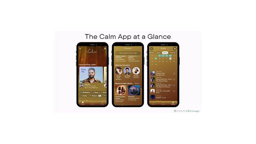 Are there any free calming apps