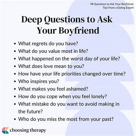 Best questions to ask a boy over text