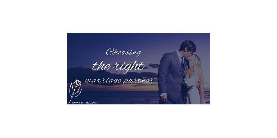 Choosing the right partner for marriage quotes