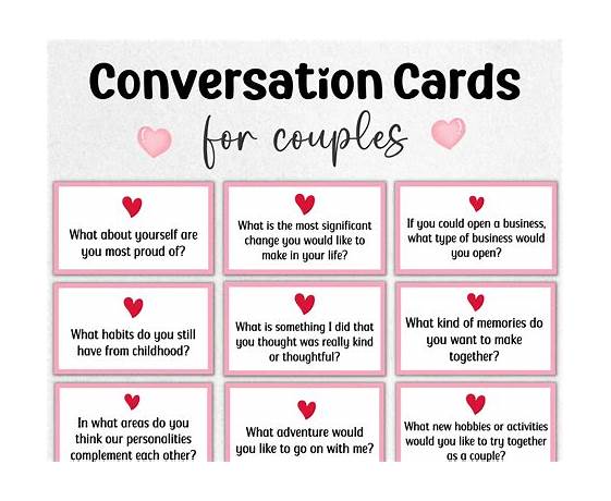 Fun conversation starters relationship