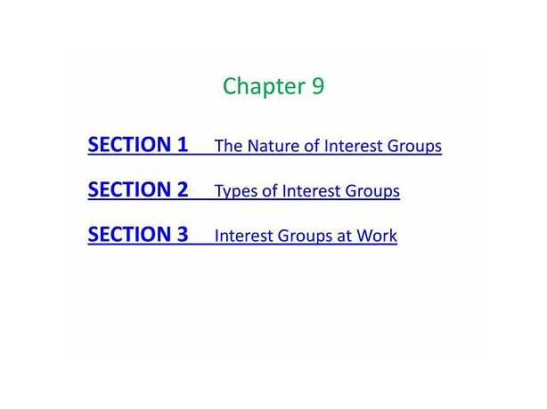 3 types of interest groups ap gov