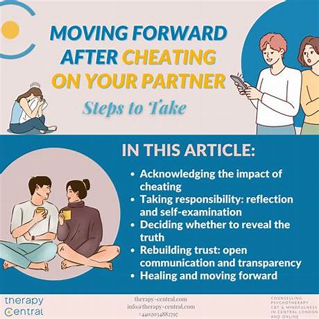 advice for cheating partner