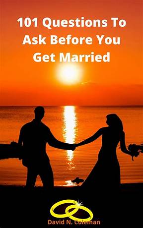 100 questions to ask before you get married