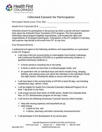 Colorado informed consent laws