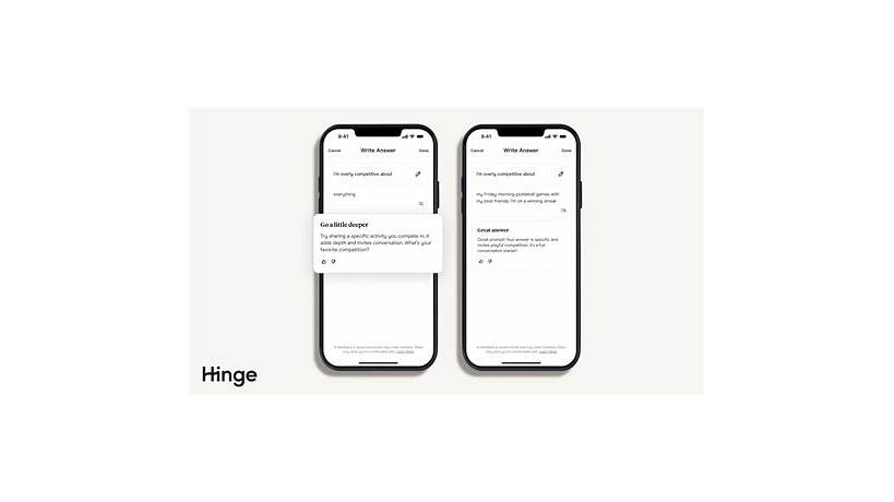 Hinge app questions examples