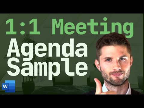 Free online meeting agenda templates