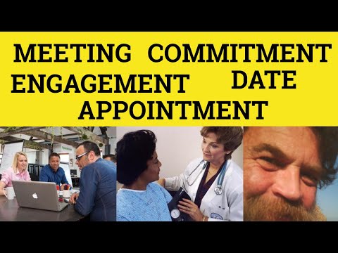 Appointment date meaning