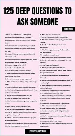 100 deep questions to ask a guy to get to know him over text