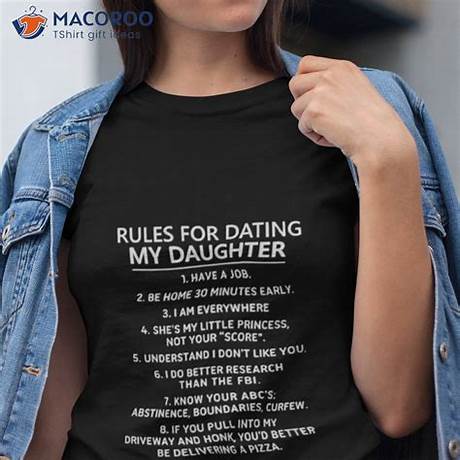 12 rules for dating my daughter
