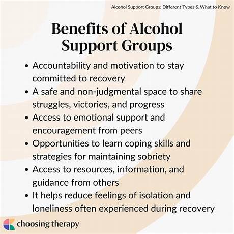 Alcohol abuse support groups near me