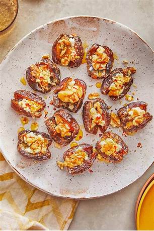 Easy stuffed date appetizers