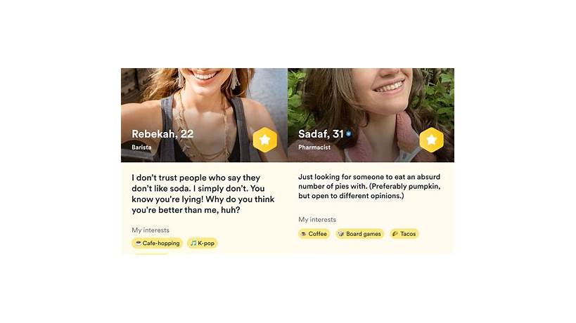 Examples of good bumble bios