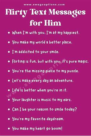 Flirty text for him after first date