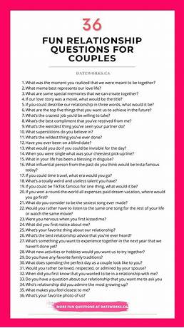 Funny relationship questions to ask your boyfriend