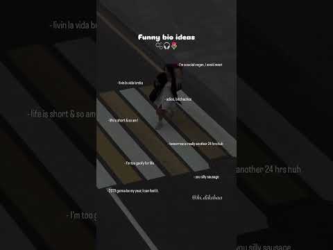 Bumble bio ideas funny