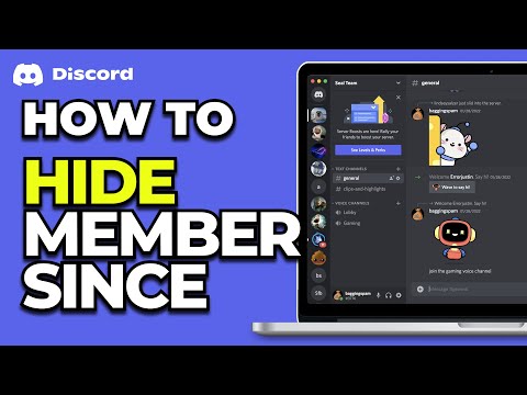 Can you hide join date on discord