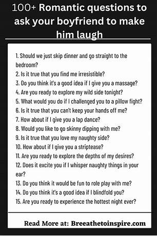 1000 flirty questions to ask a guy to make him laugh text