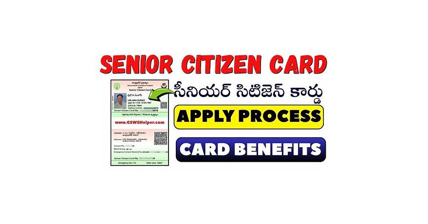 Application for senior citizen card in india