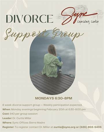 Are divorce support groups helpful