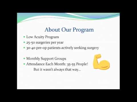 Bariatric support group meeting topics