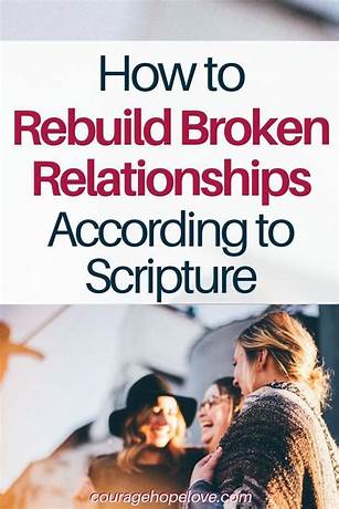 Apps to help rebuild relationships