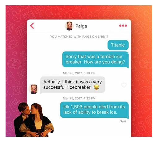 Best tinder pick up lines reddit