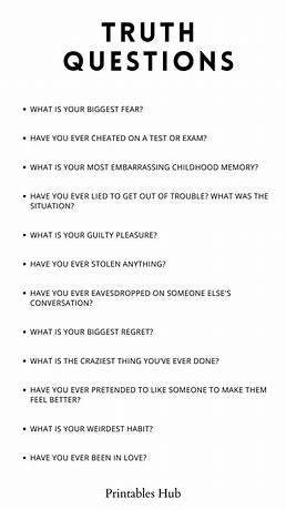 Best truth questions to ask a boy over text