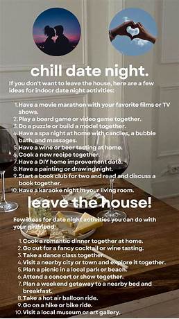 Chill date night activities