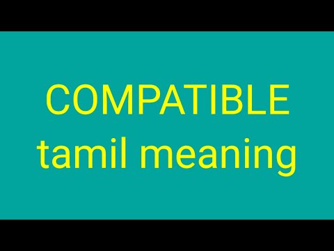 Compatible partner meaning in tamil