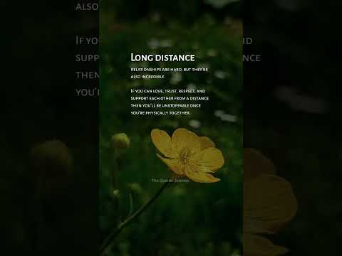 Beautiful long distance love quotes