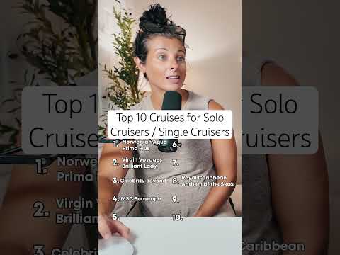 Best cruise lines for singles over 30