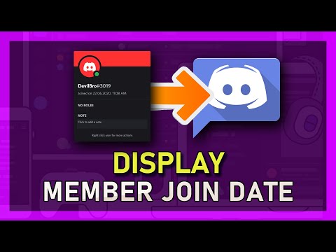 Can you change your join date on discord