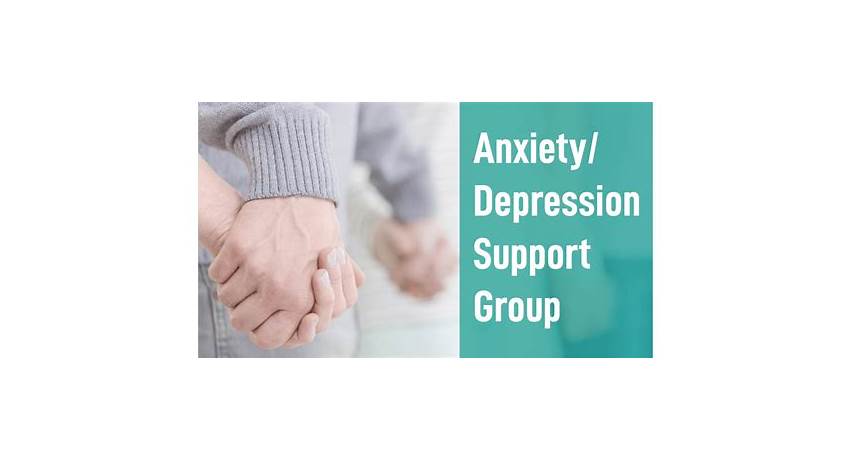 Are there support groups for people with sight impairments and anxiety