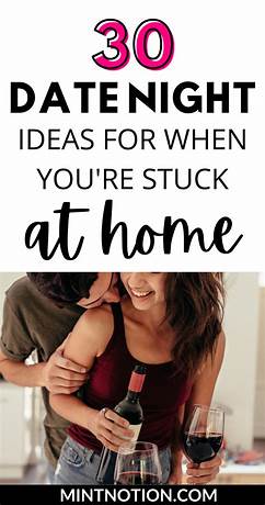 At home date night ideas for couples