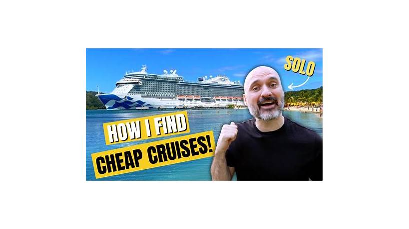 Cheap cruises for solo