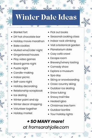 First date ideas reddit winter