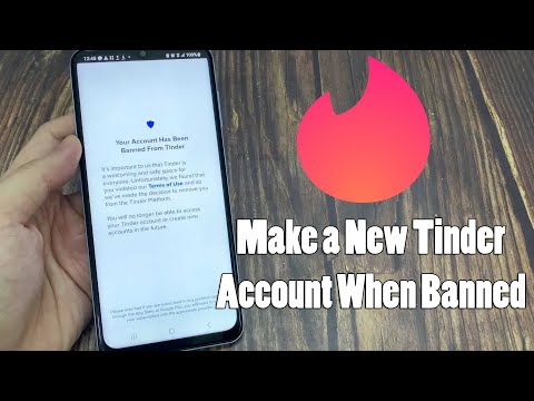 Can't create new tinder account