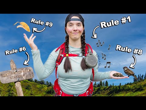 10 rules for hiking safety